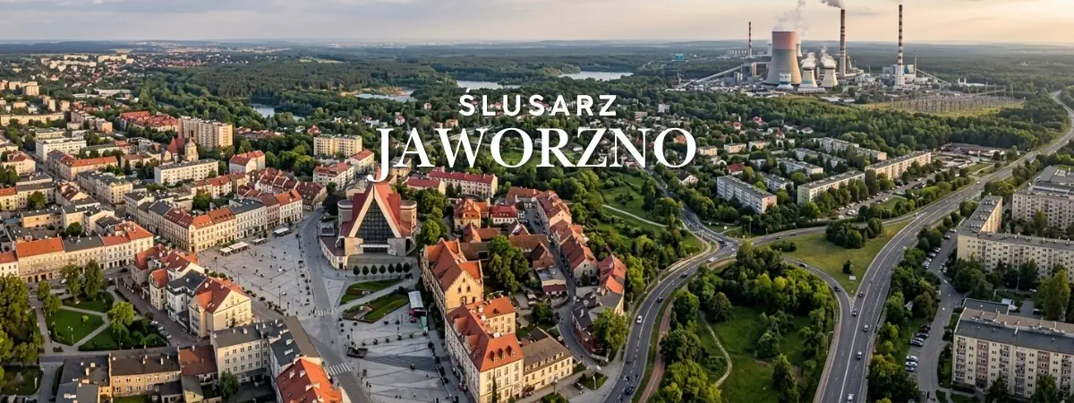 Charakterystyczny krajobraz Jaworzna